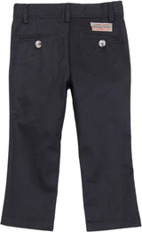 Canadian Polo Boys Adjustable Waist Flat Front Cotton/Poly Pants