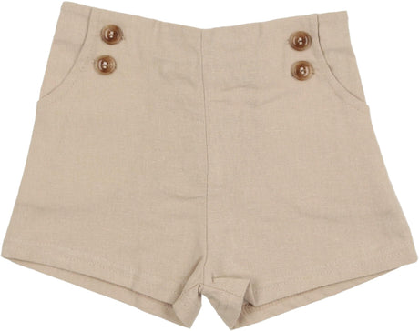 Analogie by Lil Legs Shabbos Collection Boys Button Dress Shorts