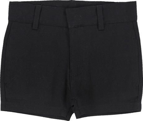 Lil Legs Shabbos Basic Collection Boys Linen Dress Shorts