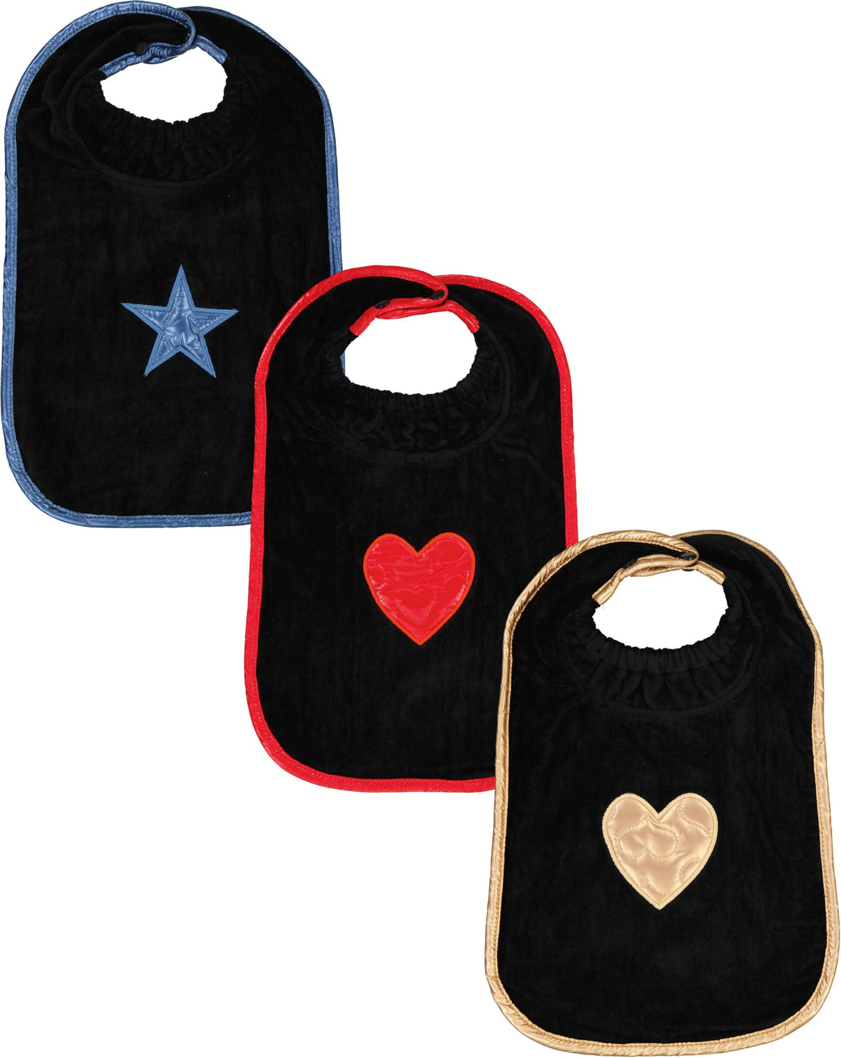 ArGail Puffer Heart/Star Bib - BB73