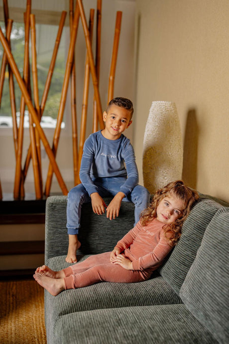 Pouf Boys Girls Velour Pajamas - Stay Cozy