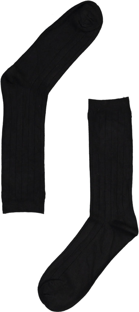 Memoi Boys Bamboo 3 Pack Ribbed Dress Socks - MK-10960