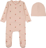 Analogie by Lil Legs Lil People Collection Baby Girls Tulip Cotton Footie - LPTLFS