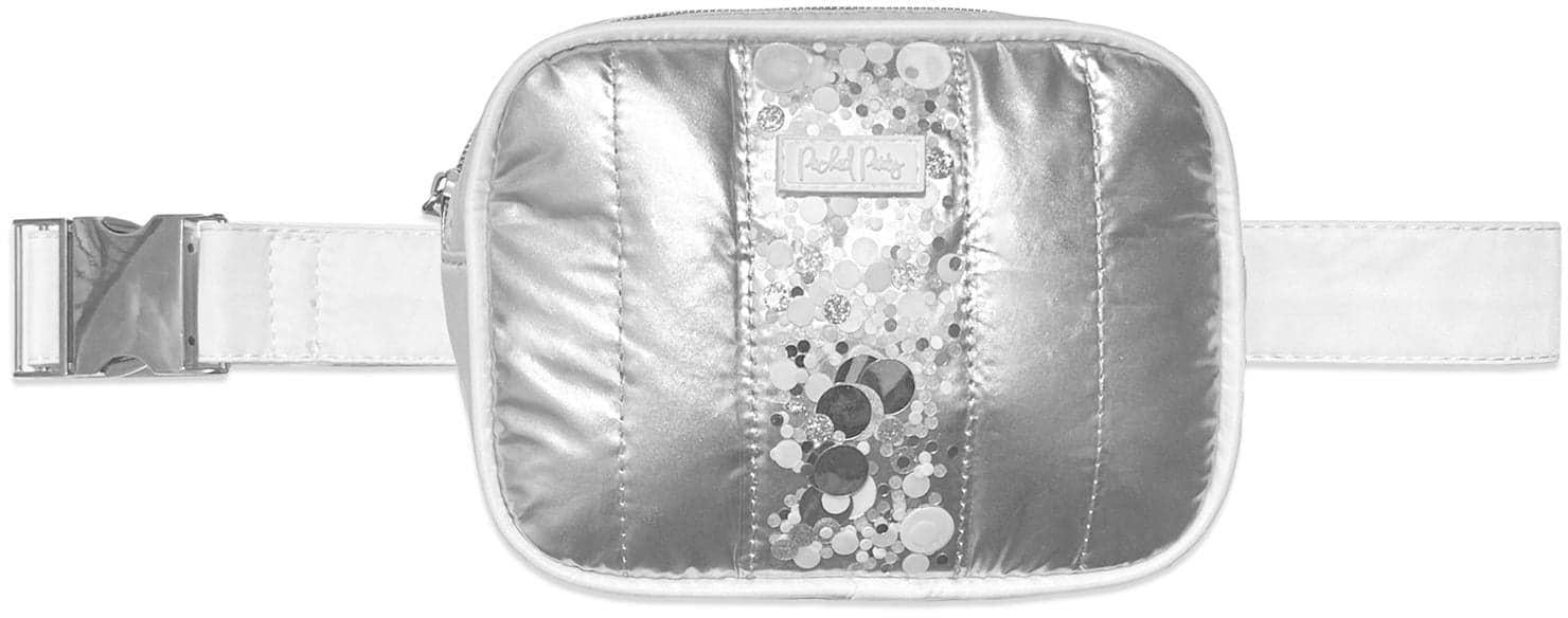 Packed Party Snow Much Fun Confetti Puffer Belt Bag