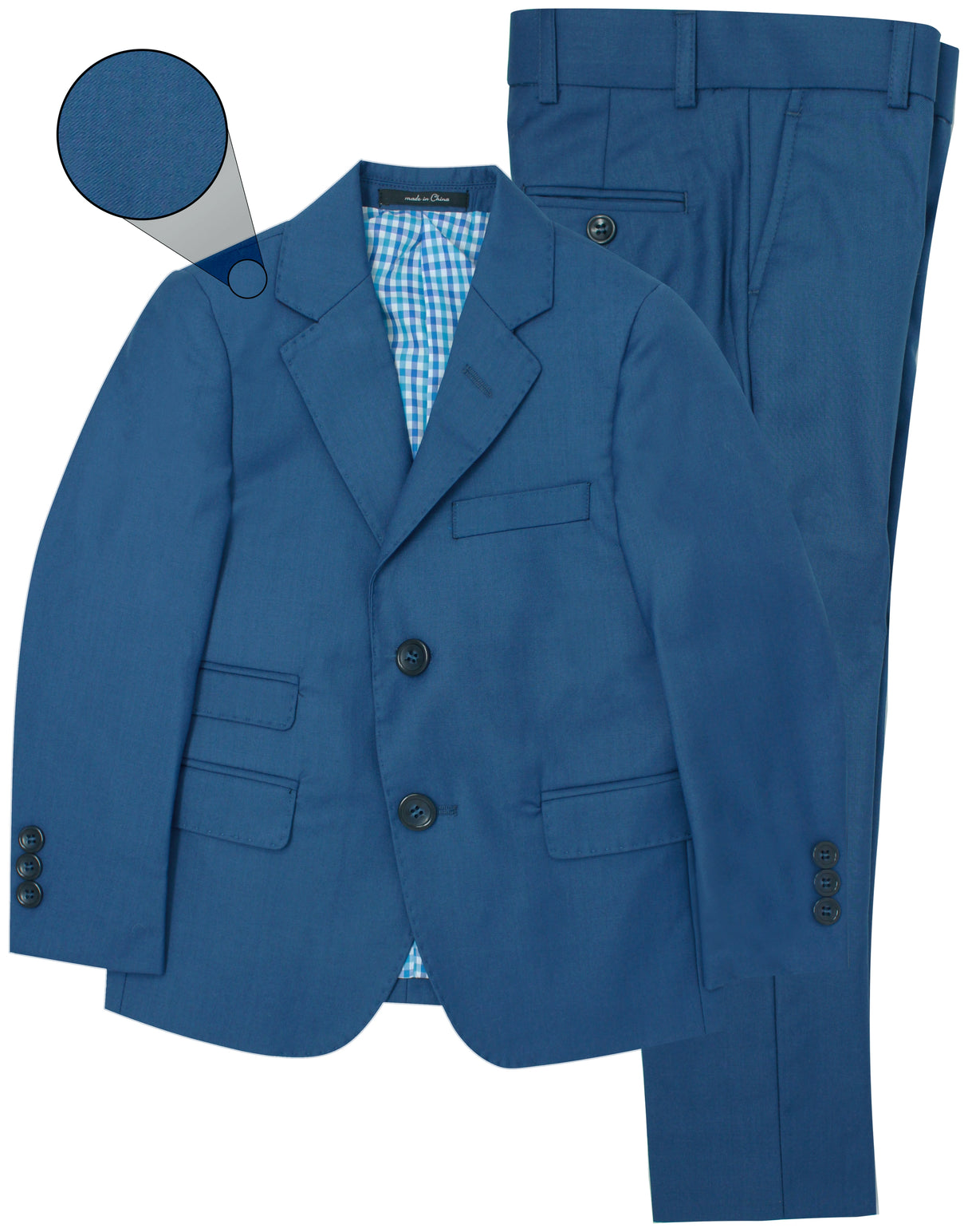 T.O. Collection Boys French Blue Suit Separates - AF31886-169